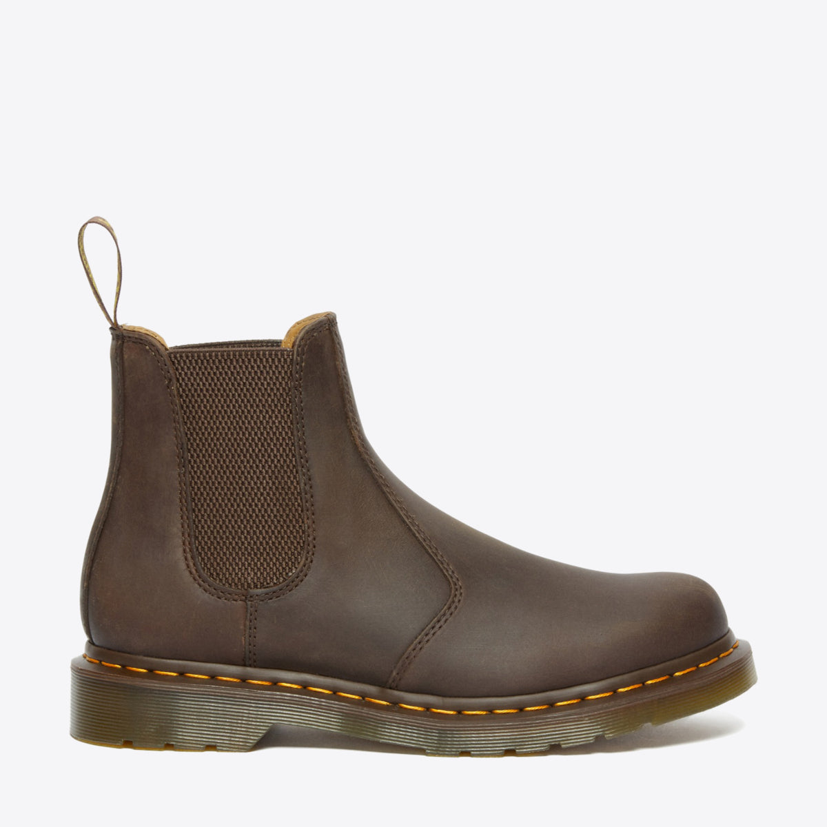 2976 Yellow Stitch Crazy Horse Chelsea Boot