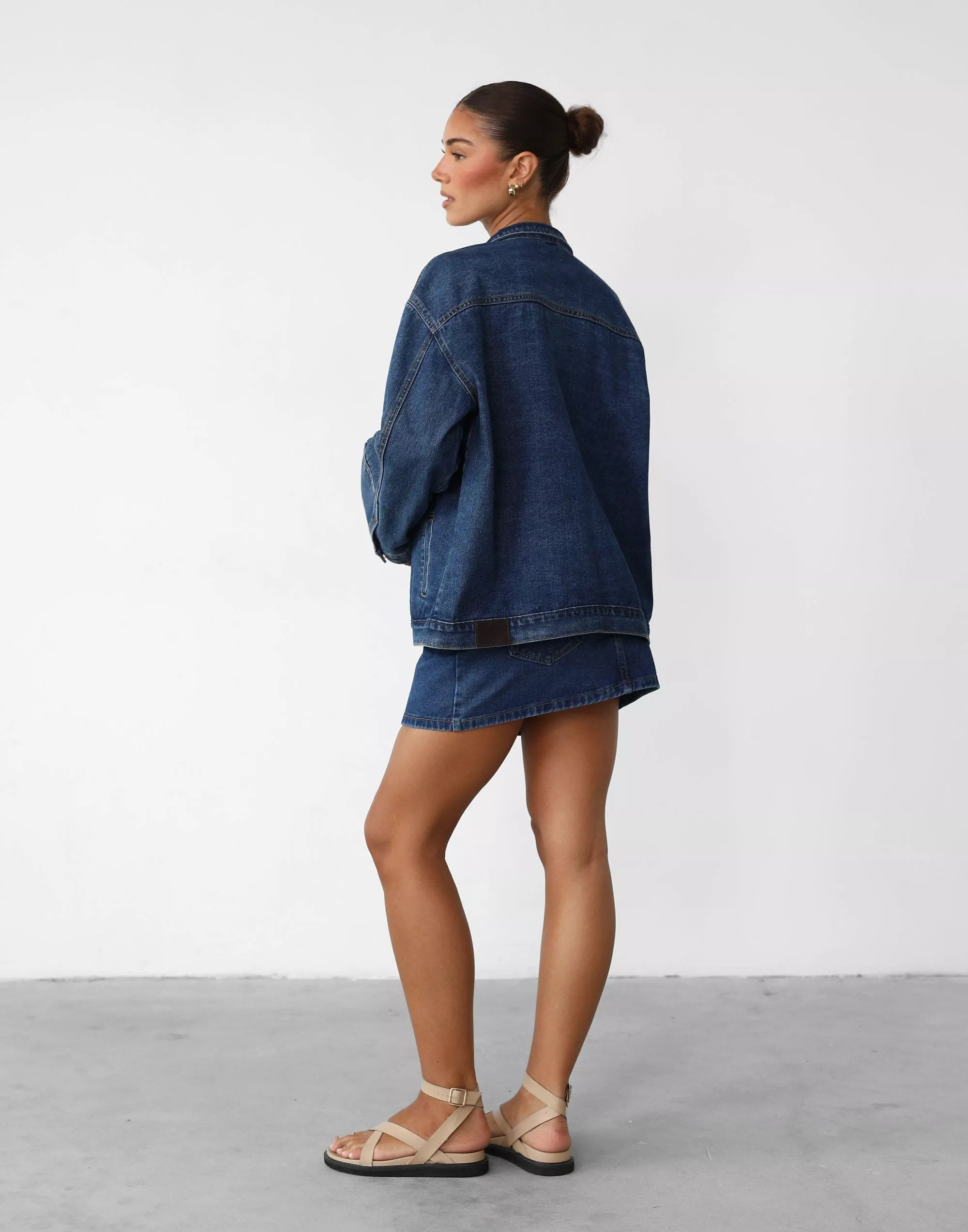 Adrian Denim Jacket (Dark Denim)