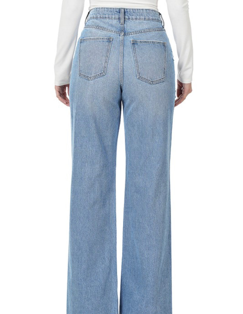 Amro wide leg denim