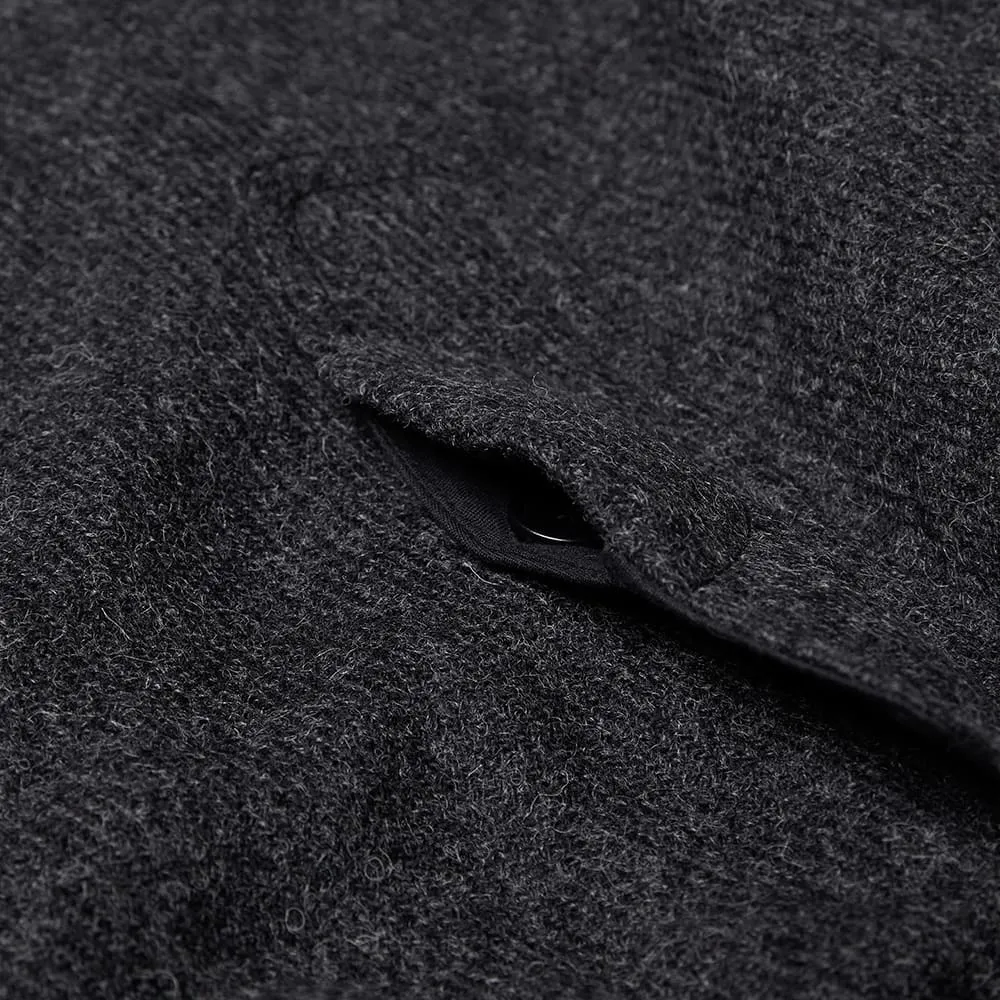 Aspesi Shetland Wool BomberCharcoal