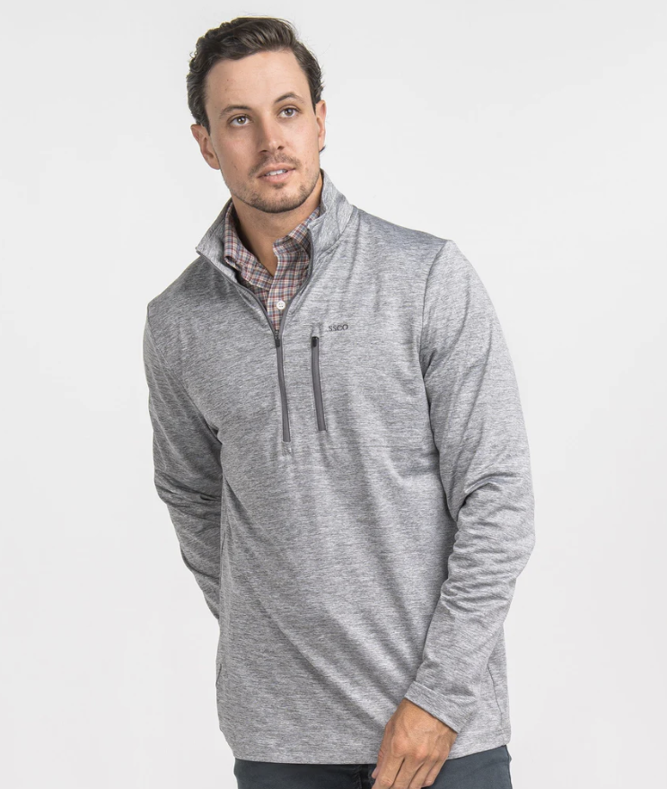 Back Nine Pullover - Frost Grey