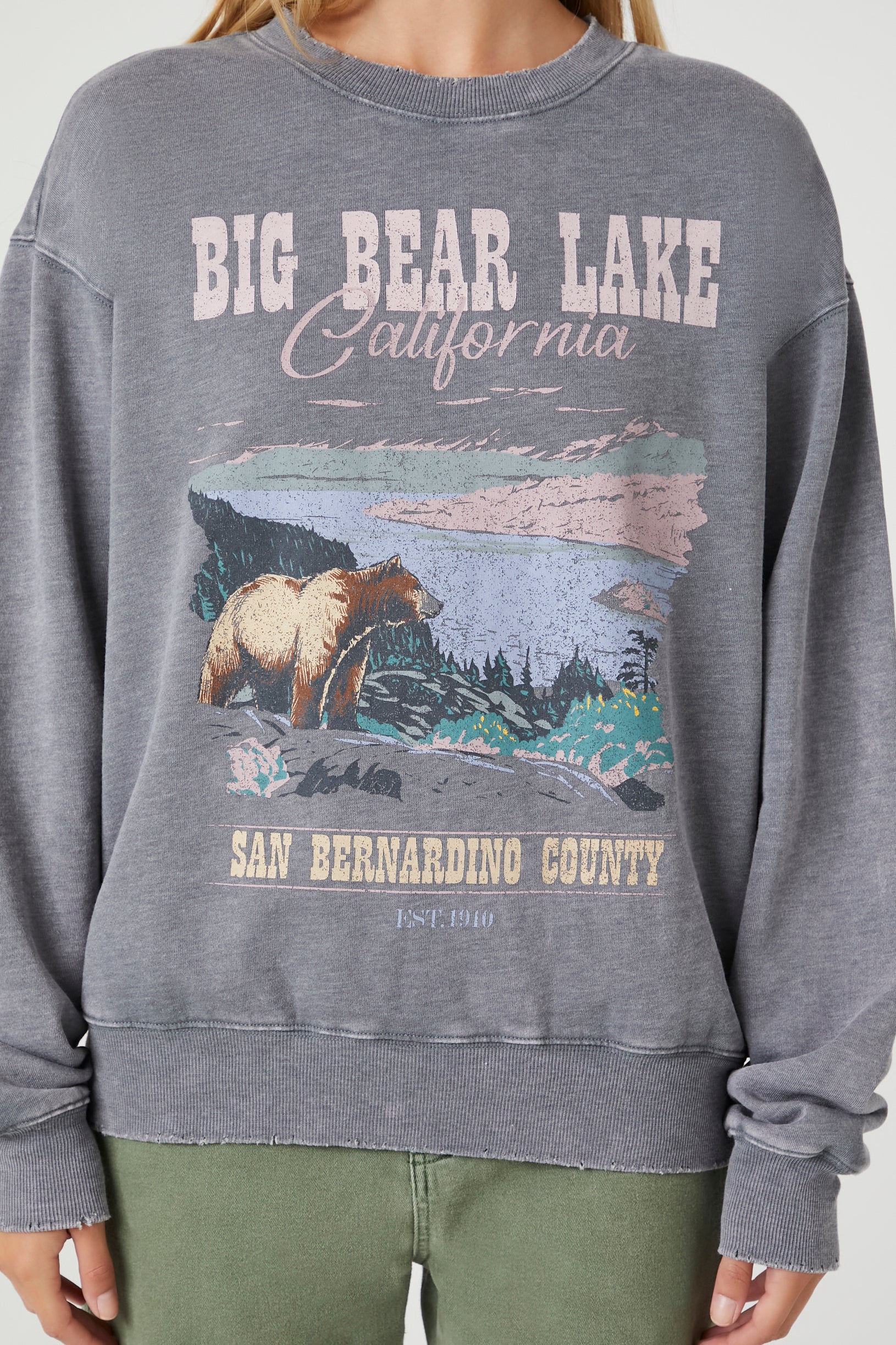 Big Bear Lake Graphic Pullover