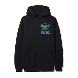 Butter Goods All Terrain Pullover Hooded Sweatshirt Black