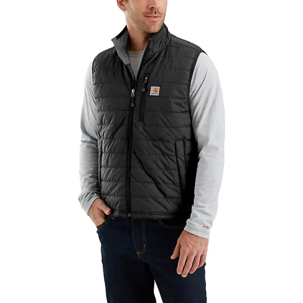 Carhartt Men's Rain Defender Lightweight Insulated Vest - Black