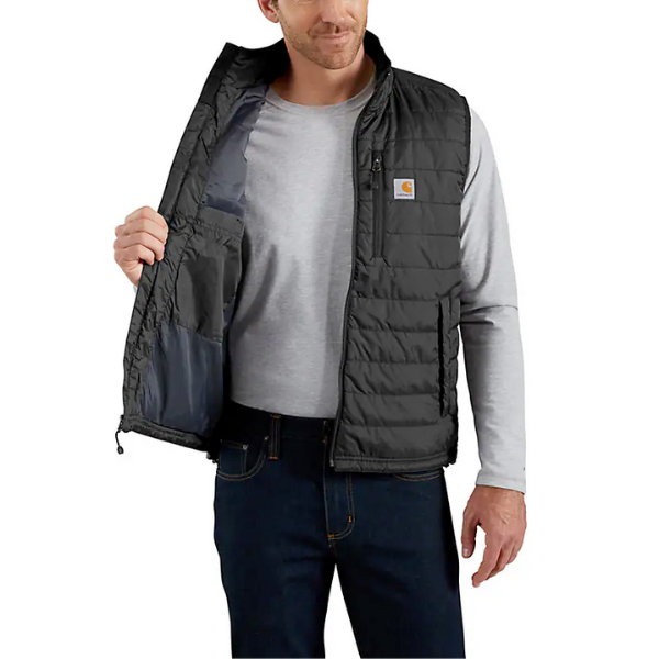 Carhartt Men's Rain Defender Lightweight Insulated Vest - Black