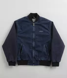 Carhartt Paxon Bomber Jacket - Blue / Dark Navy