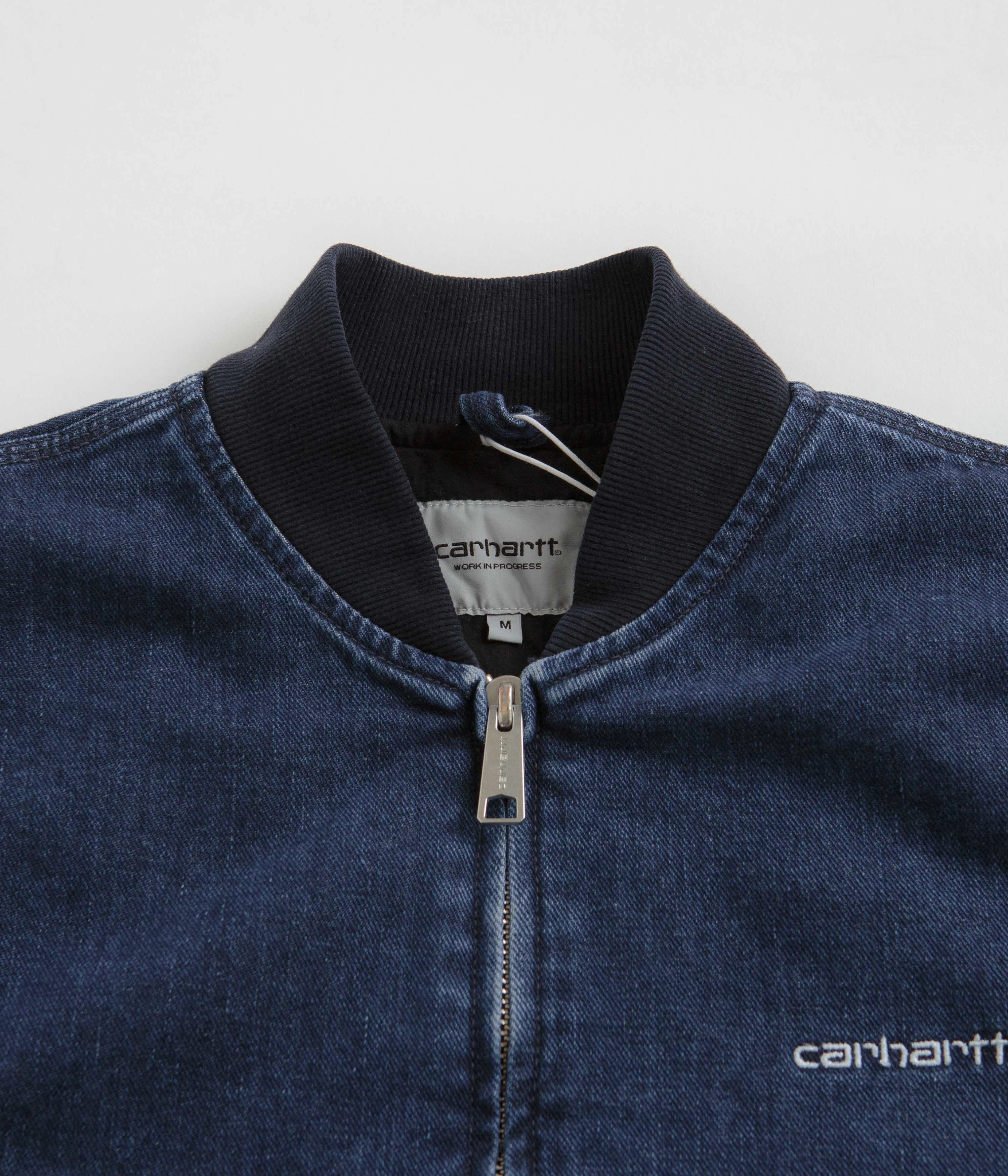 Carhartt Paxon Bomber Jacket - Blue / Dark Navy