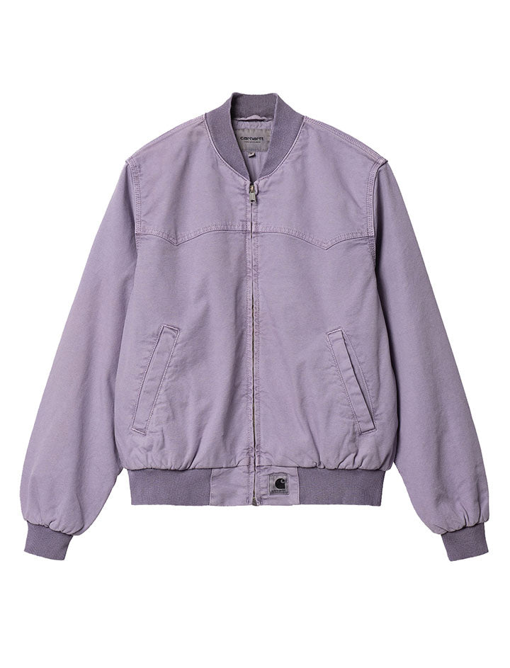 Carhartt WIP Womens Santa Fe Bomber Arrenga Faded