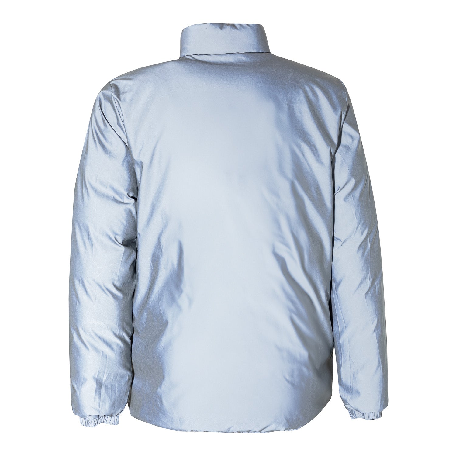 Cazadora Acolchada Outerwear Hombre Reversible Reflectante Azul