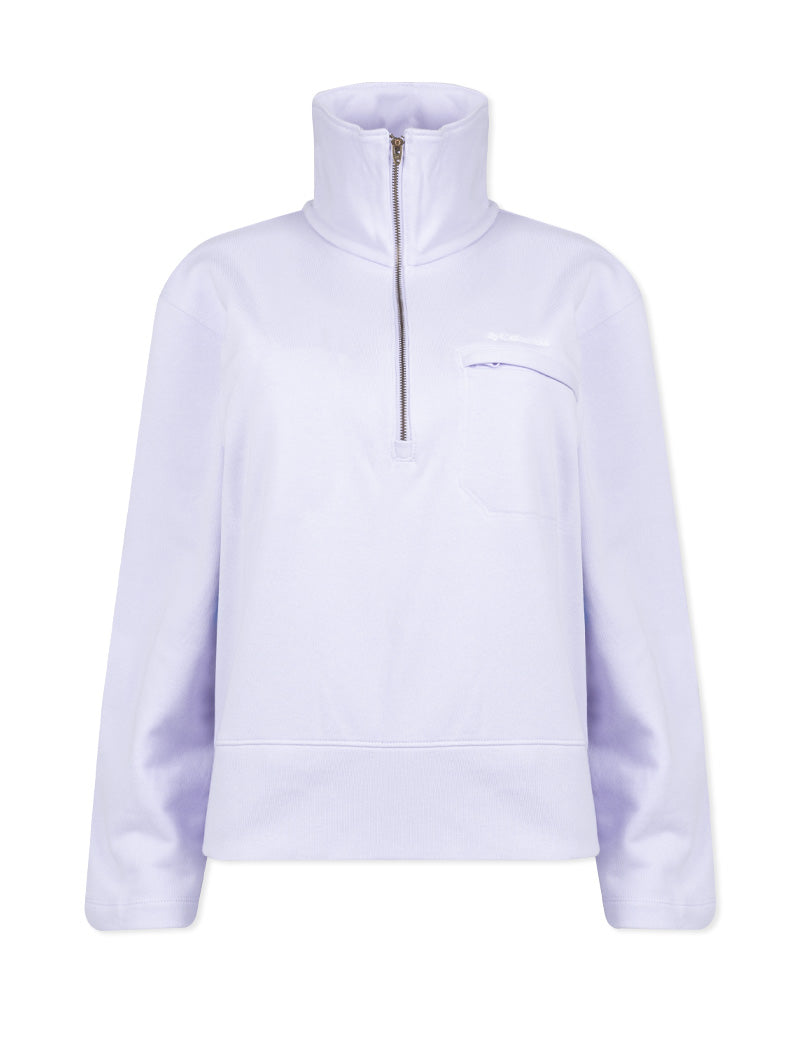 Columbia Lodge French Terry Pullover Purple Tint