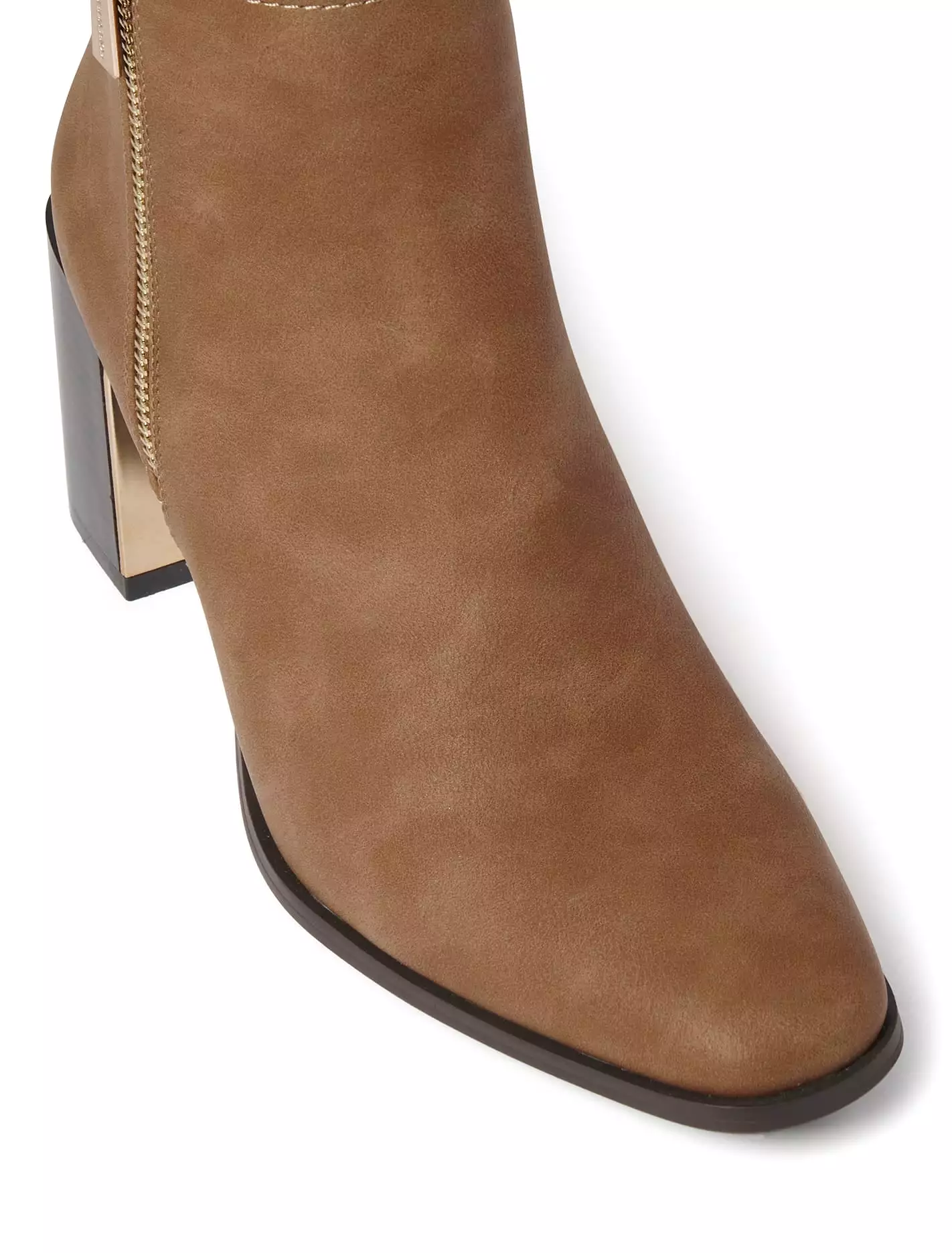 Della Zip Heeled Boot