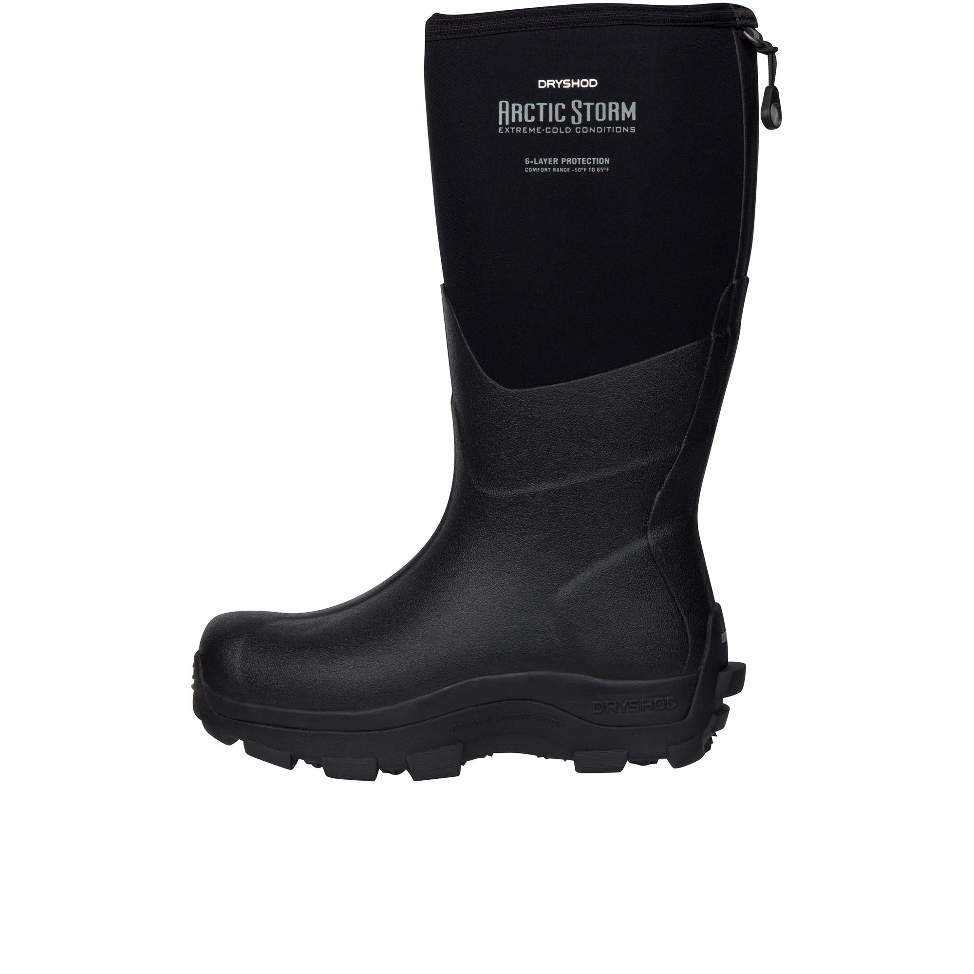 Dryshod Womens Artic Storm Winter Boot Black