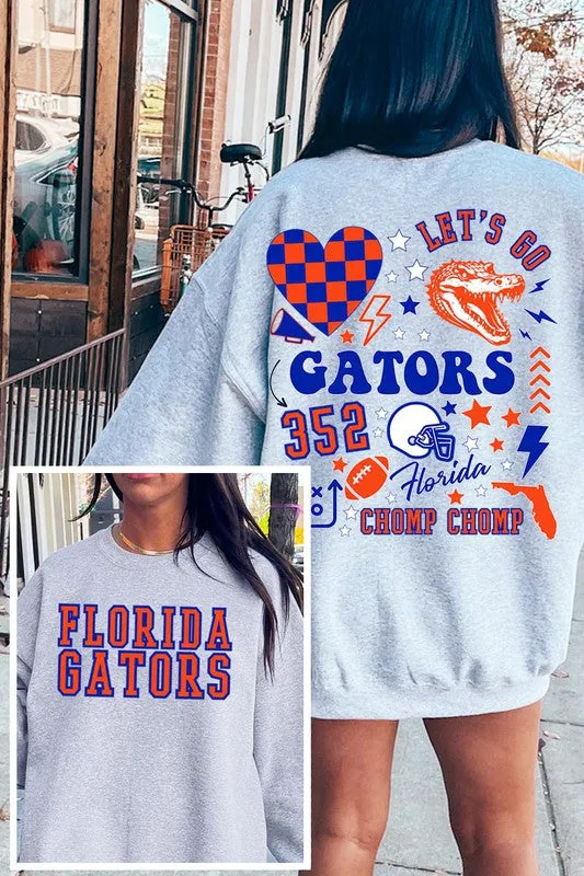 FLORIDA GATORS UNISEX FLEECE SWEATSHIRT