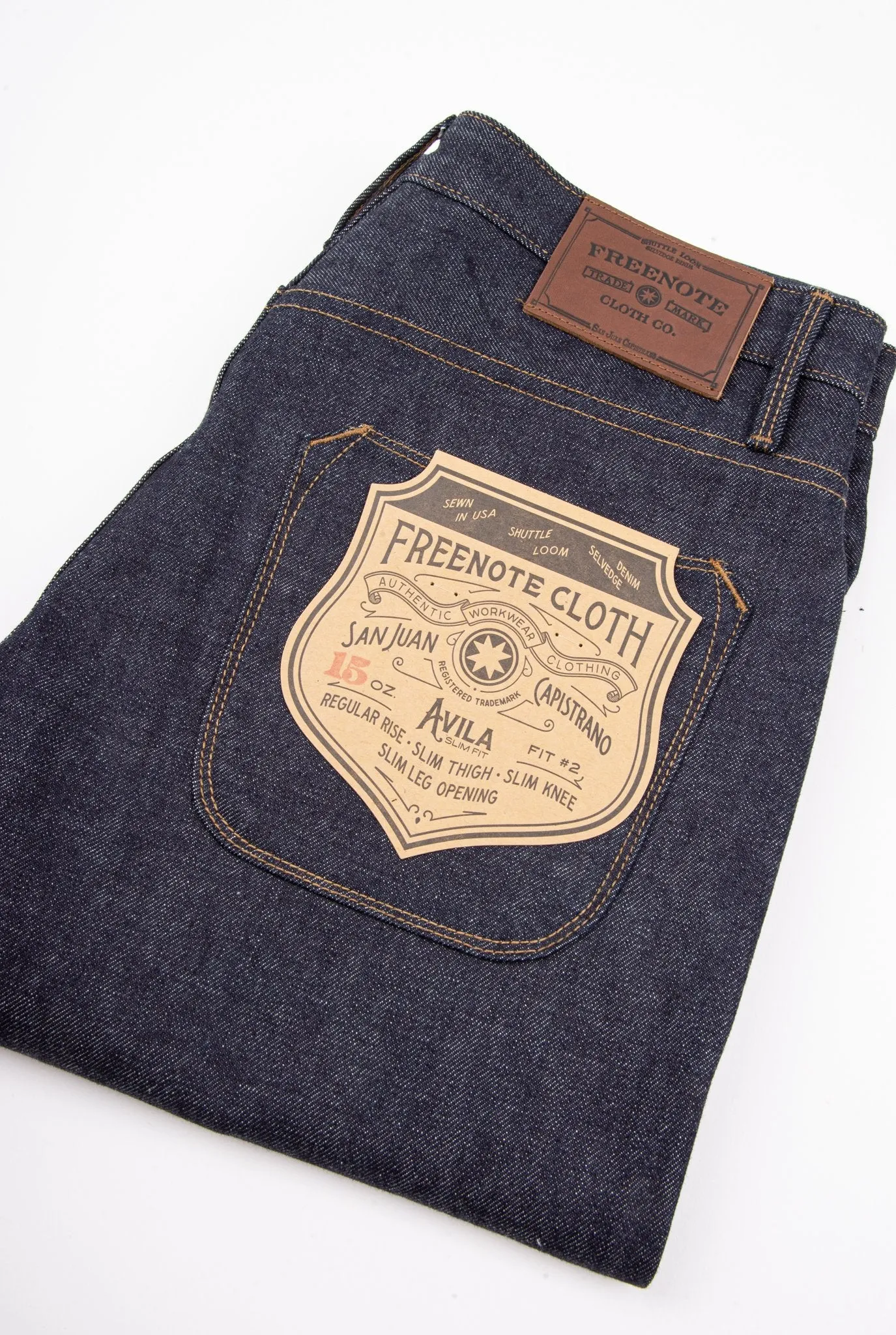 Freenote Cloth Avila - 15oz Denim