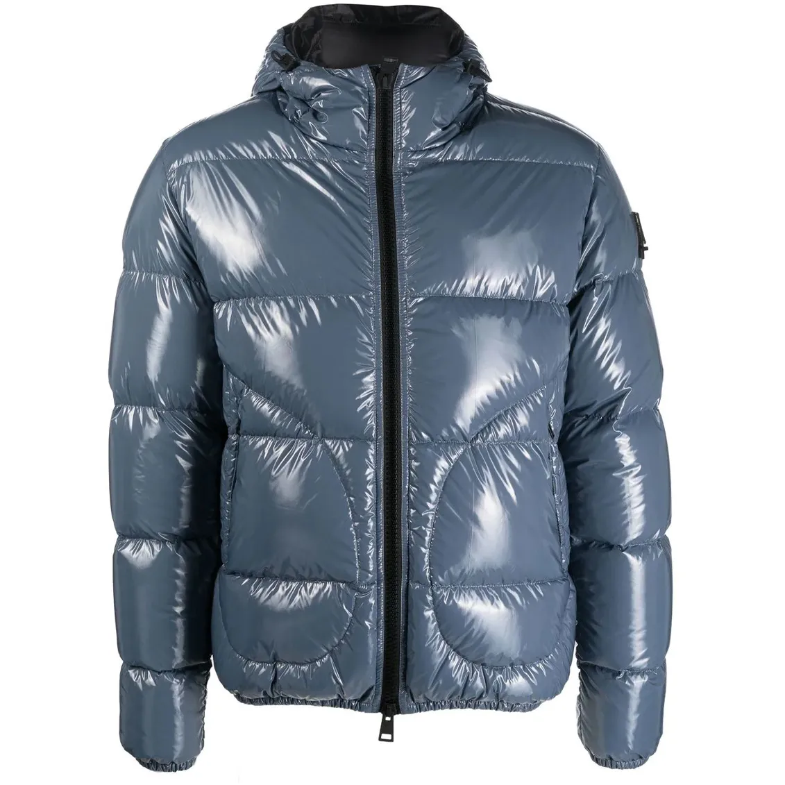 GIUBBOTTO BOMBER GLOSS Uomo Azzurro