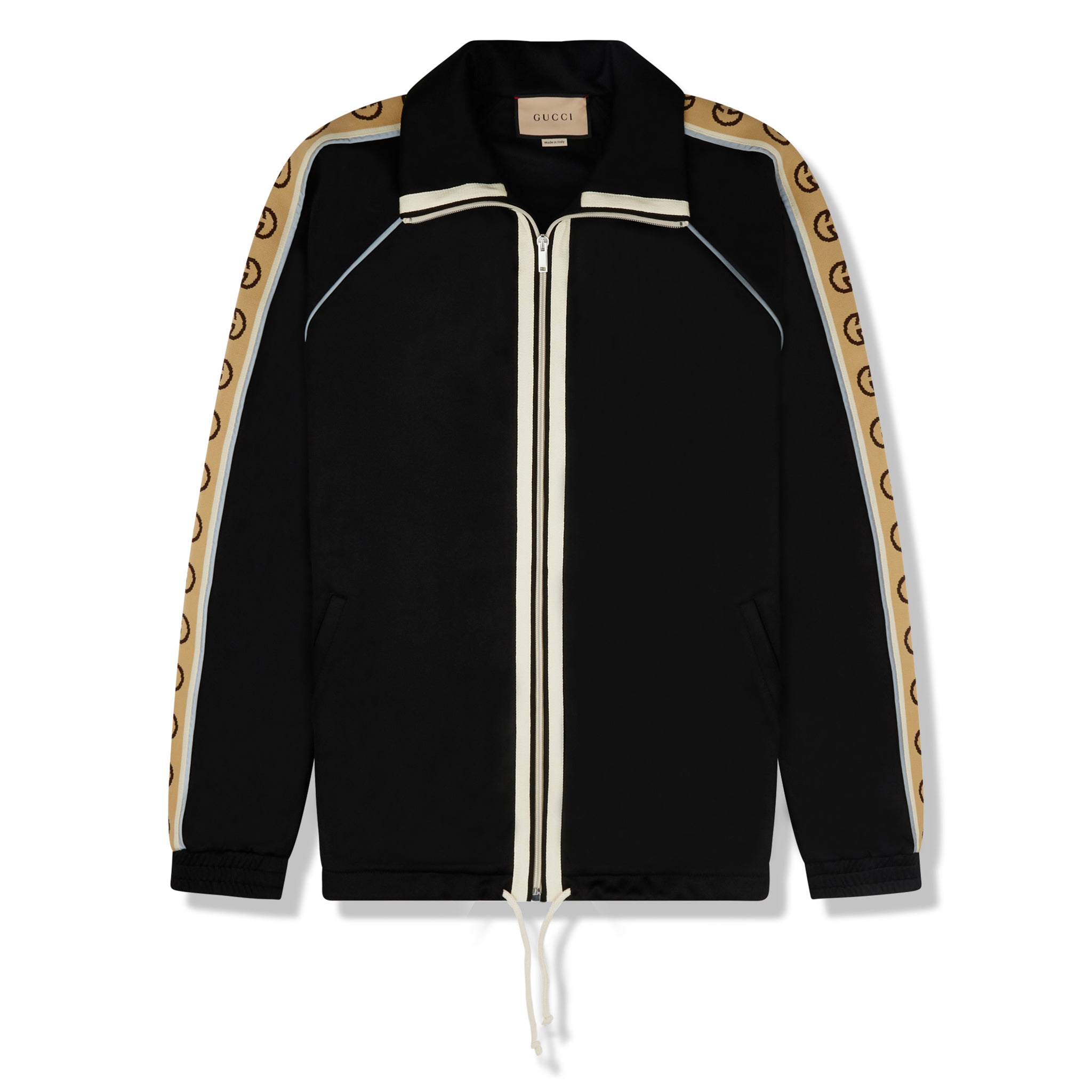 Gucci GG Ribbon Black Track Jacket