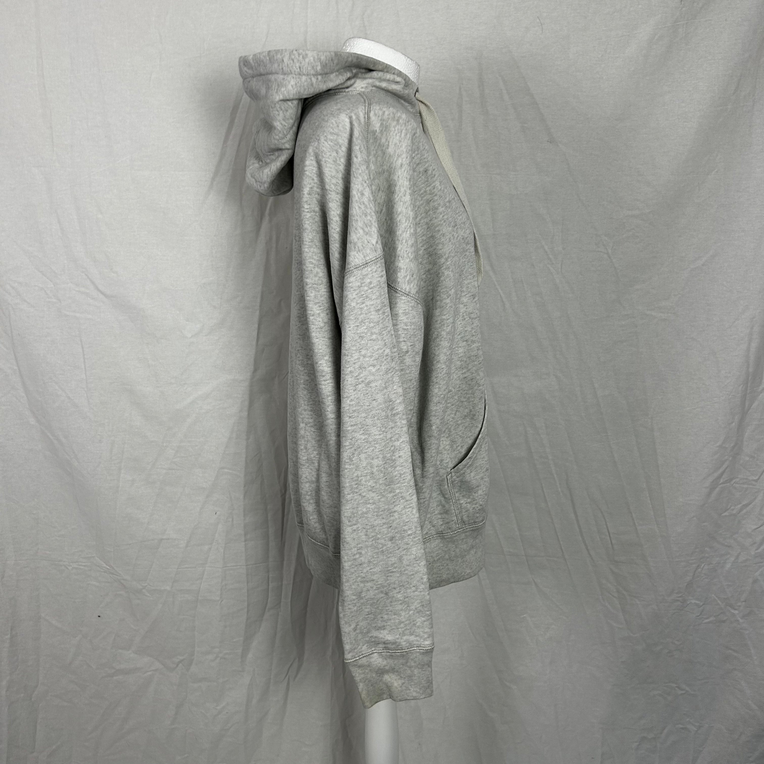 Isabel Marant Etoile 325 Pale Grey Logo Hoodie M