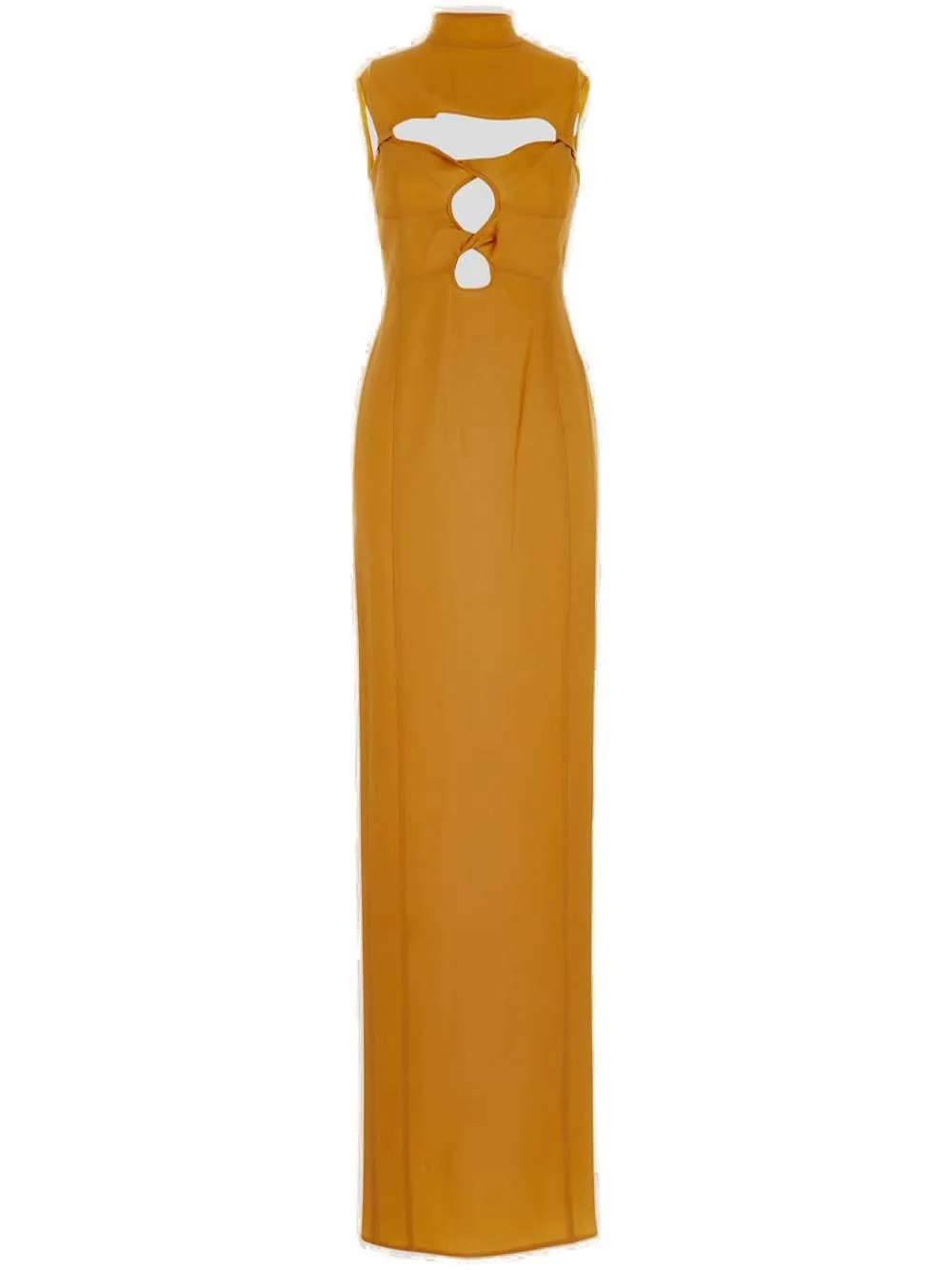 Jacquemus Cut-Out Sleeveless Maxi Dress