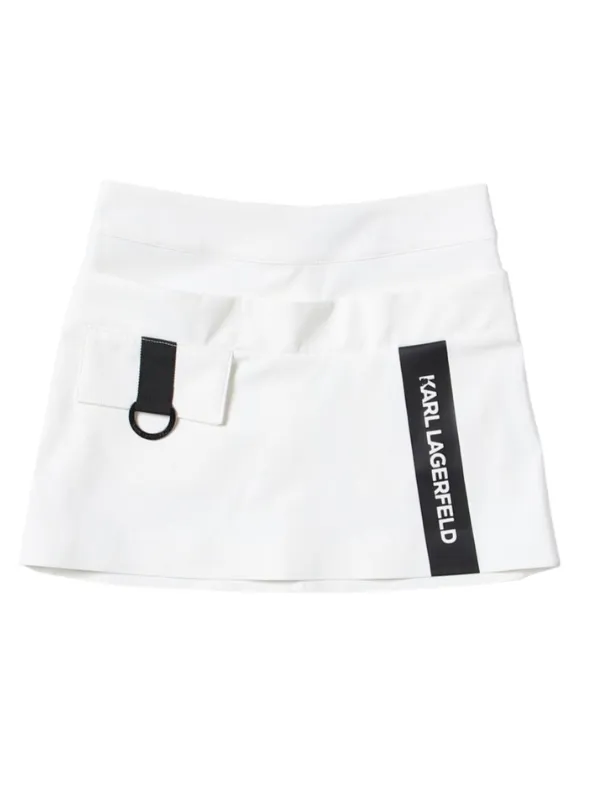 Karl Lagerfeld Skirt White & Black