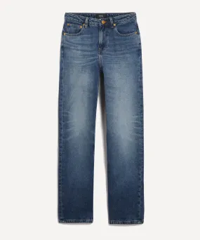 Kylie Straight-Leg High-Rise Jeans