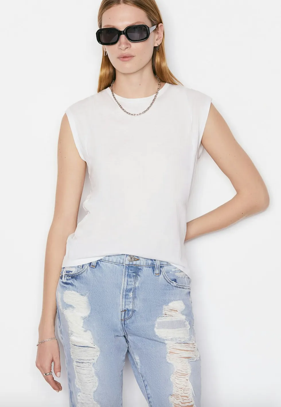 Le Mid Rise Muscle Tee