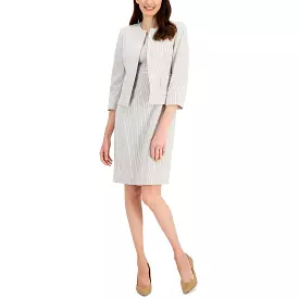 Le Suit Womens Petites Woven 2PC Dress Suit