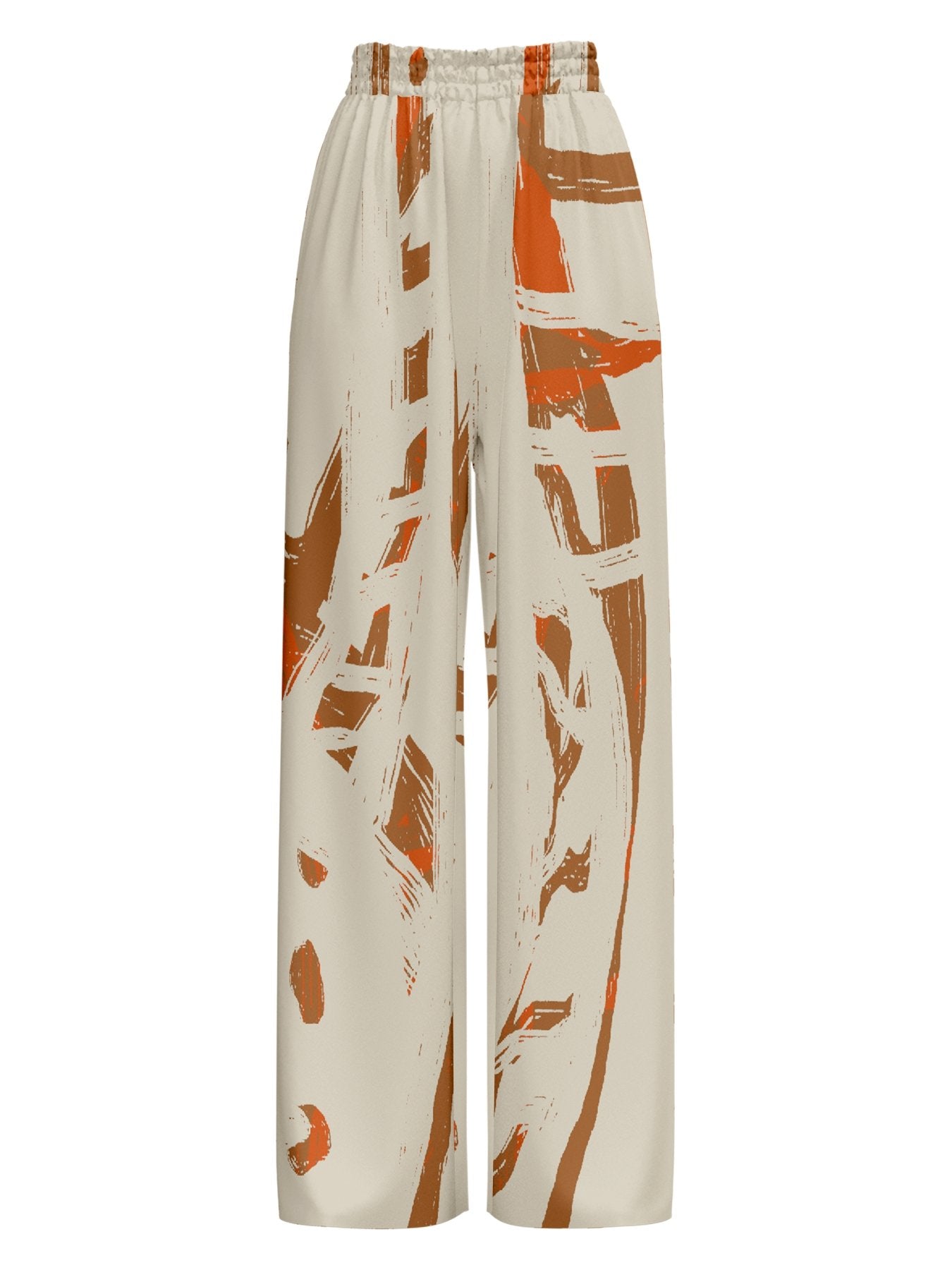 Leer Pants - Garden Cream