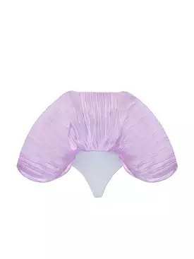 Lilac Sombra Thong Bodysuit