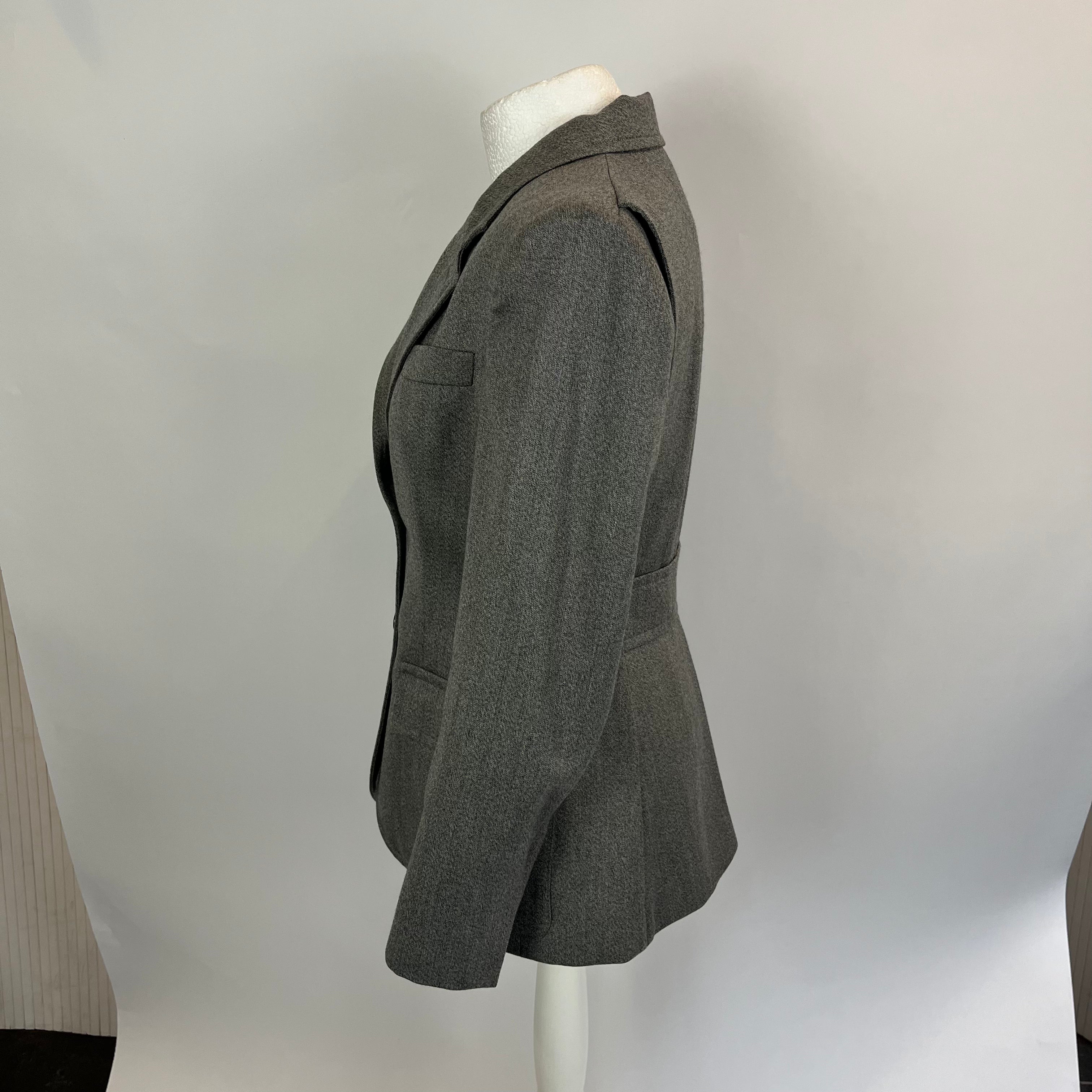 Loro Piana 3000 Grey Marl Cashmere Jacket M