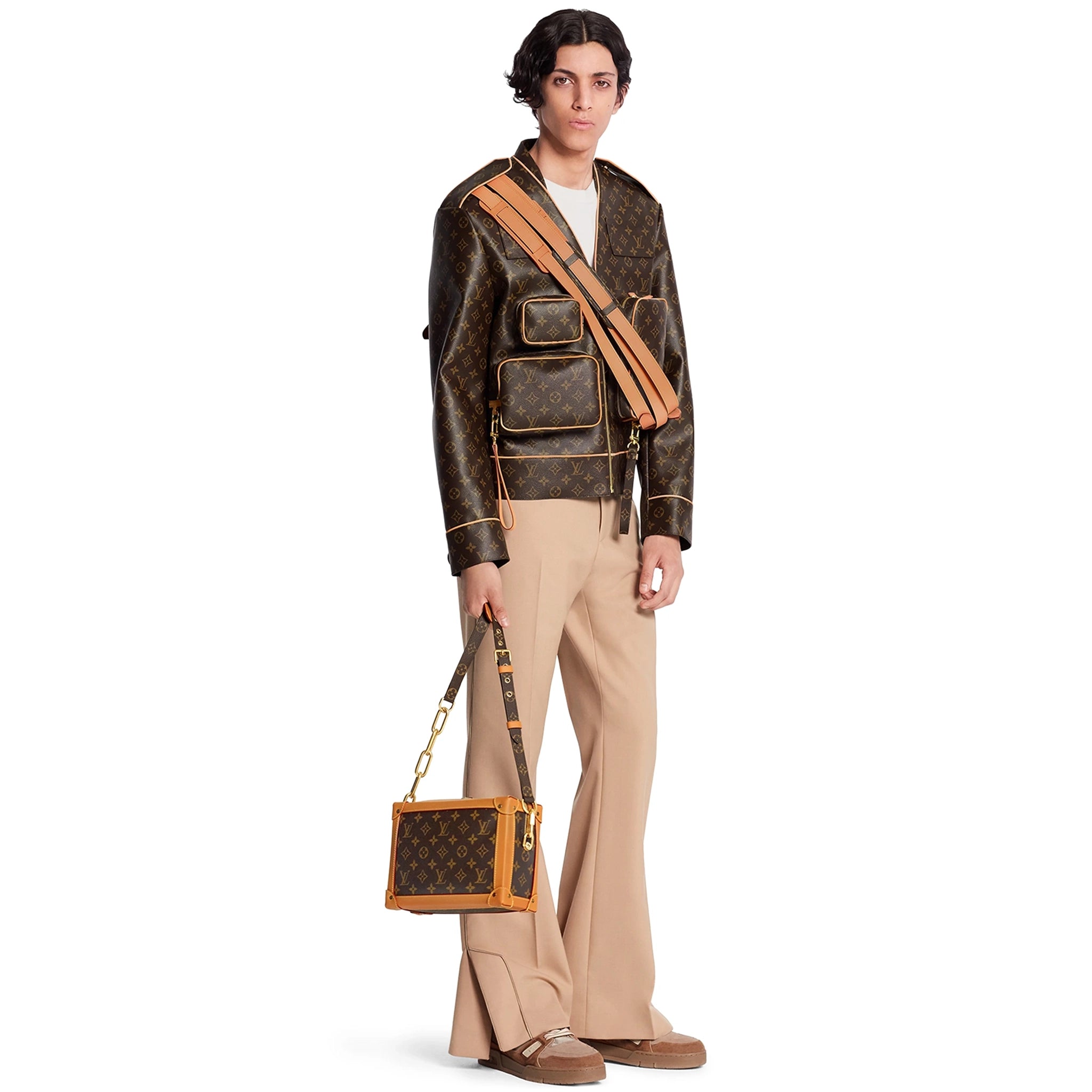 Louis Vuitton LV Monogram Admiral Brown Jacket