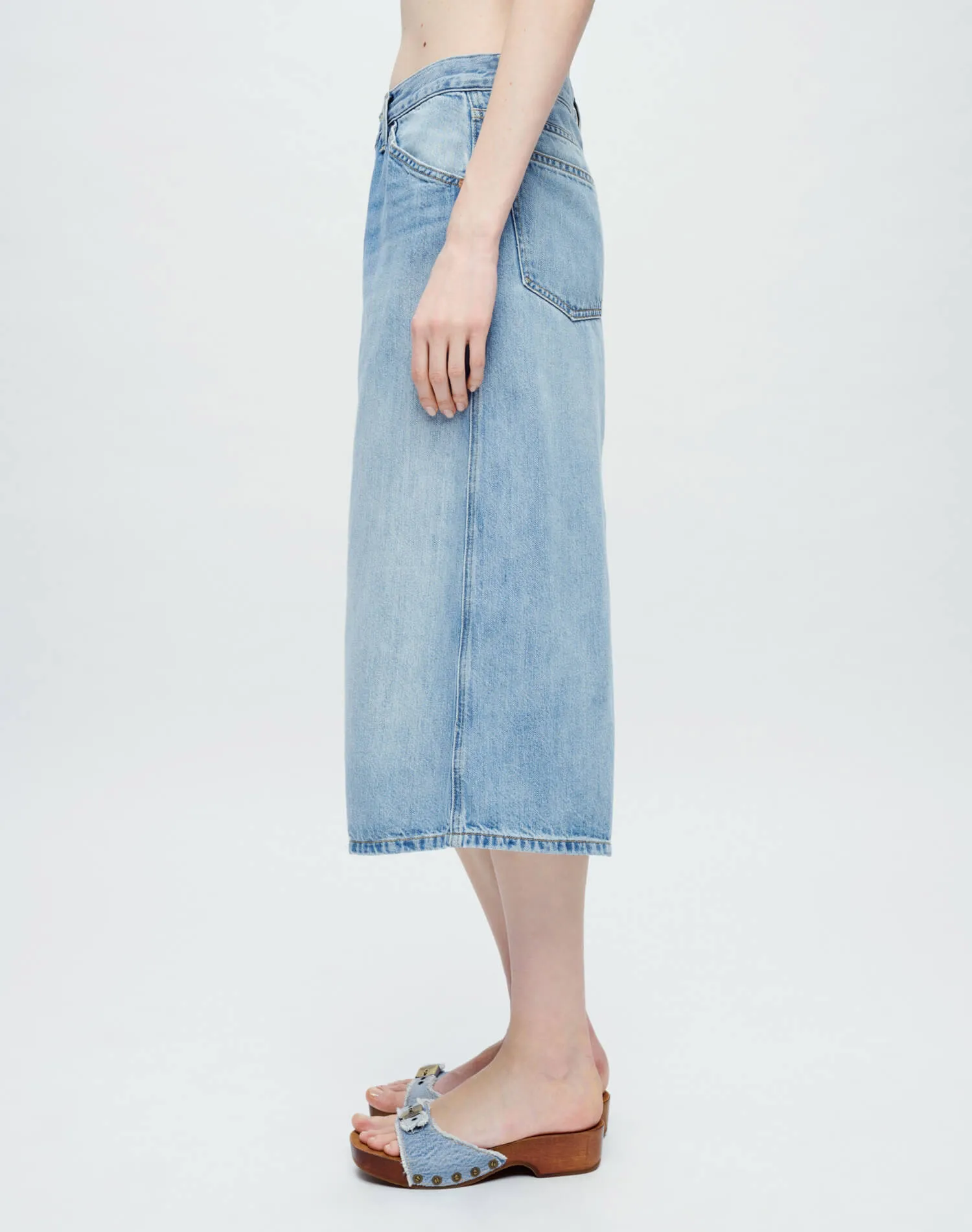 Low Rider Midi Skirt - Vintage Flow