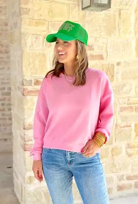 McKenna Pullover in Pink