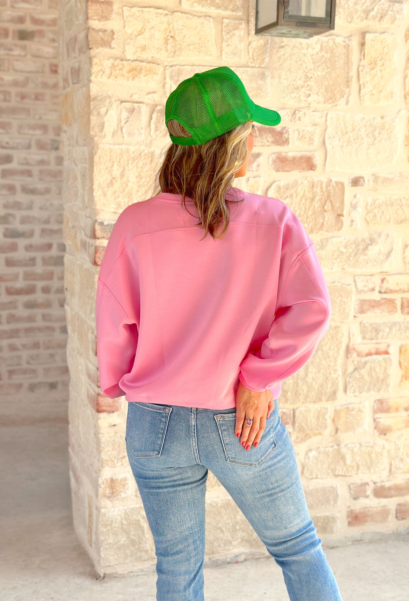 McKenna Pullover in Pink