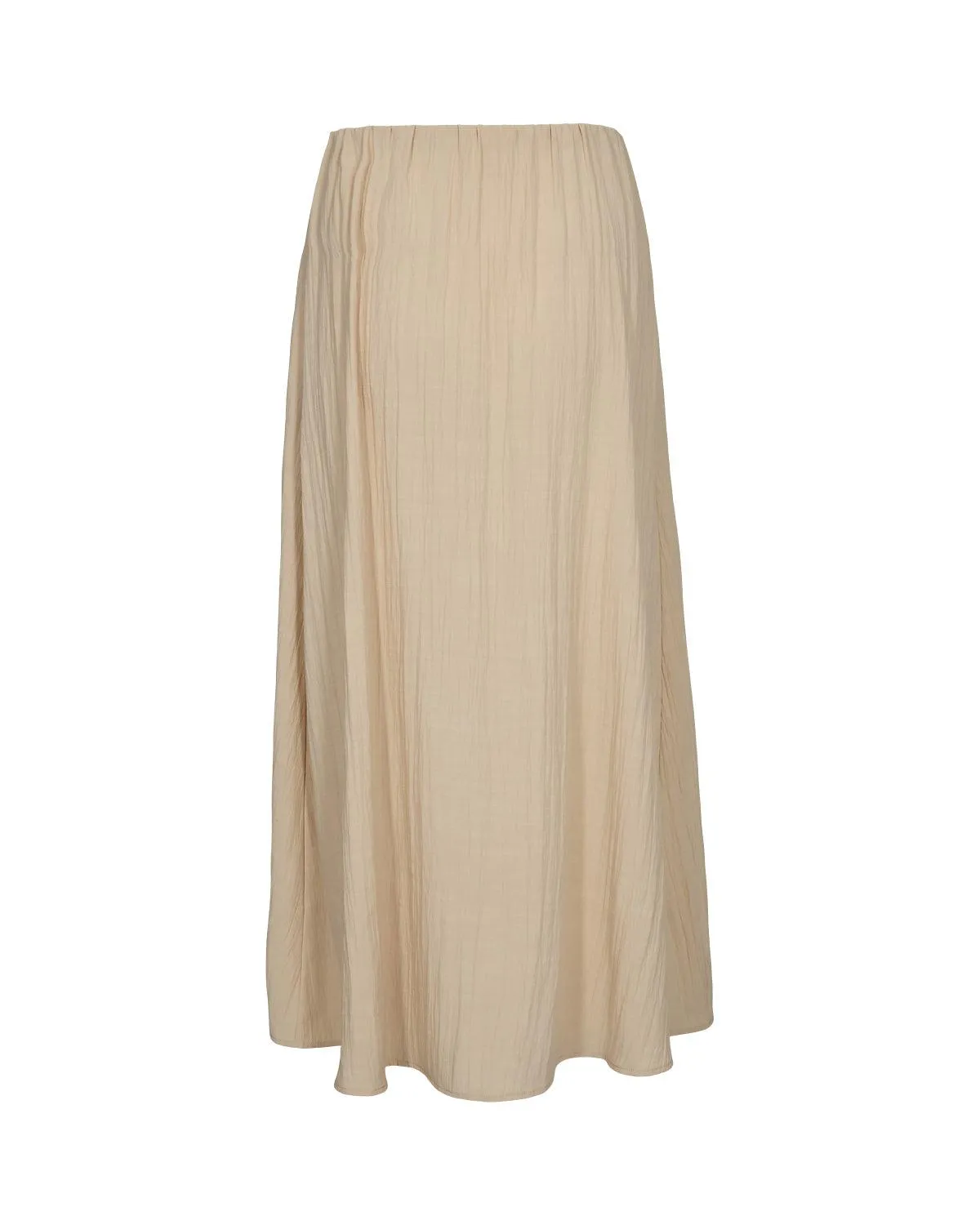 Minimum Kristens Midi Skirt In Brown Rice