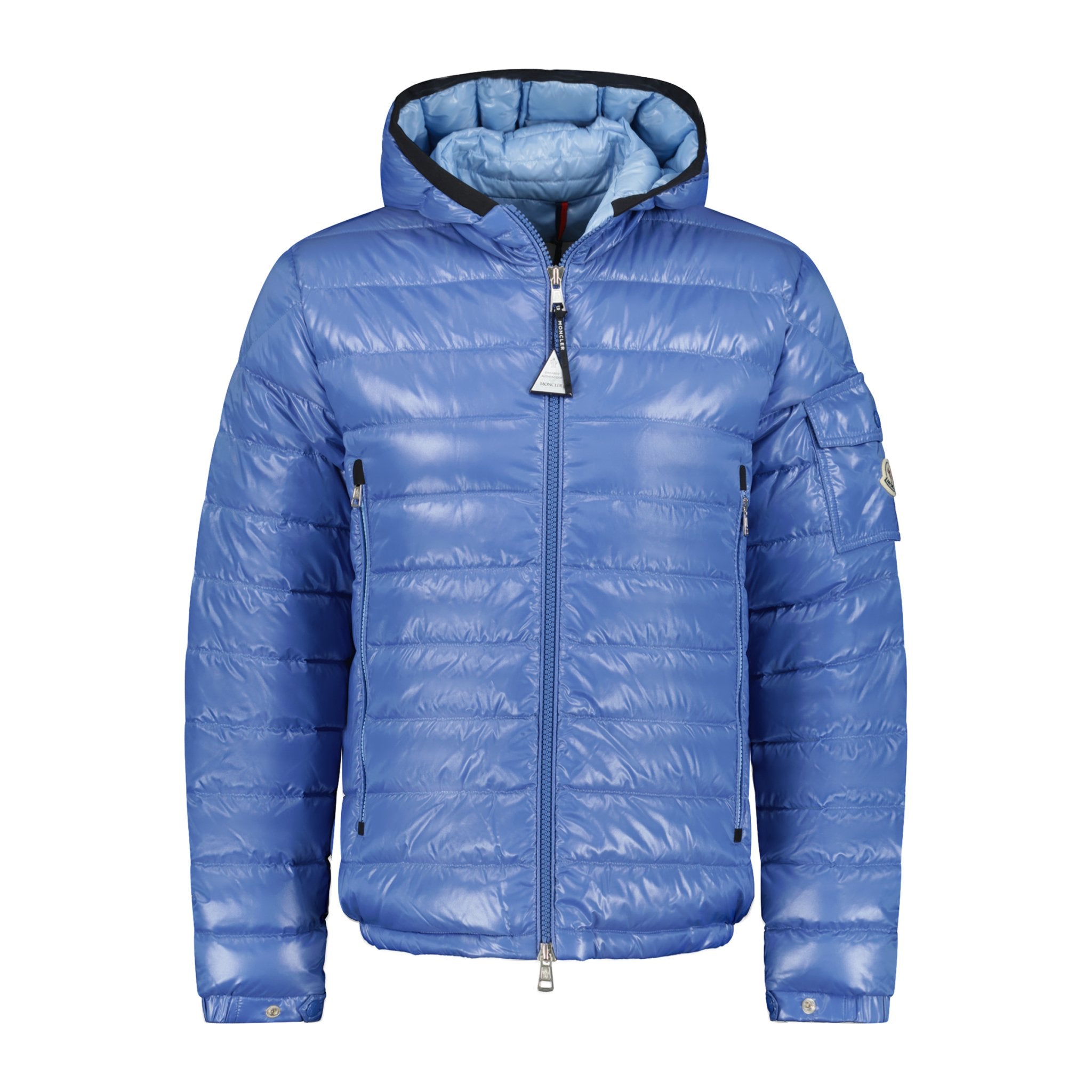 MONCLER  GALION GIUBBOTTO JACKET LIGHT BLUE