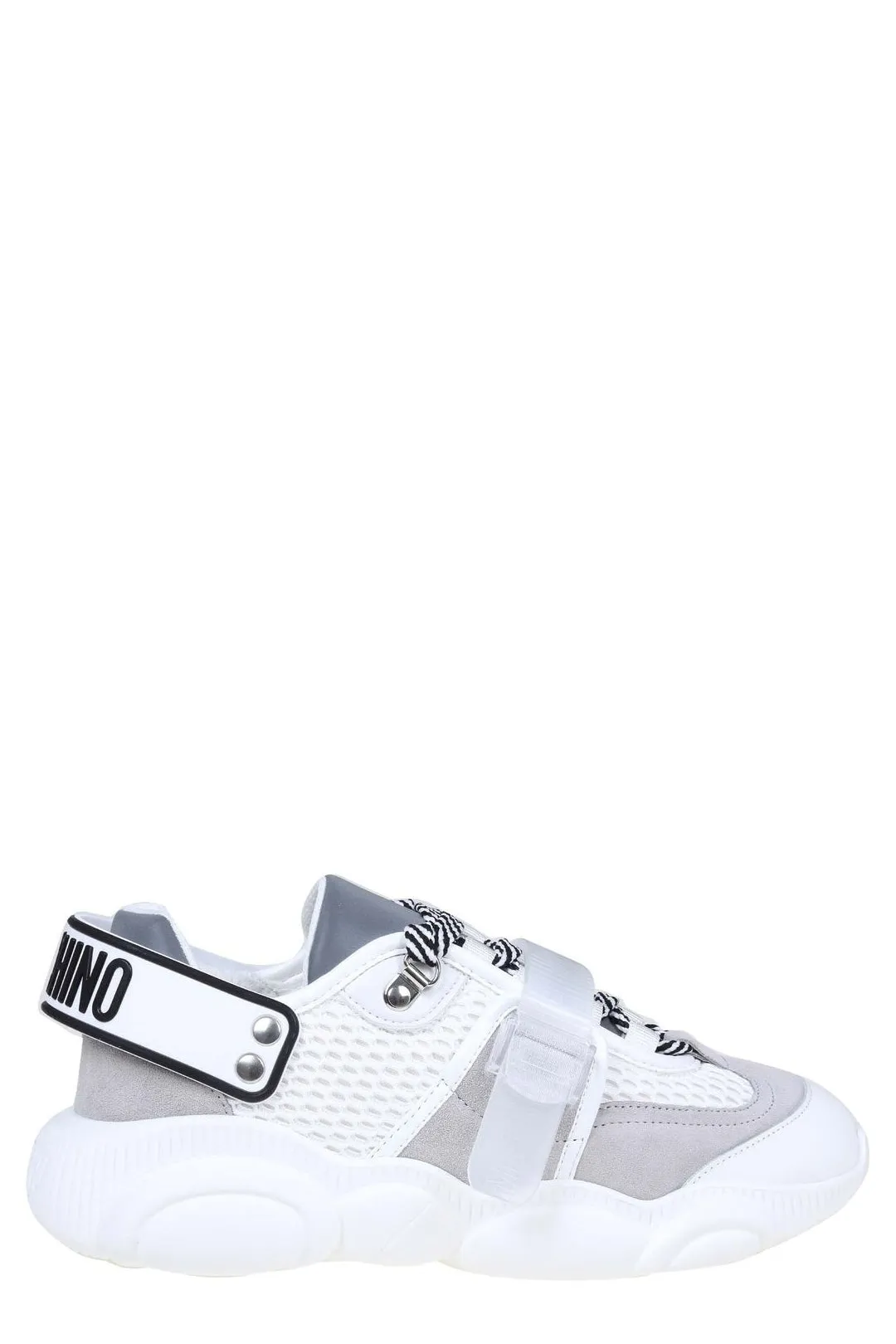 Moschino Teddy Meshed Low-Top Sneakers