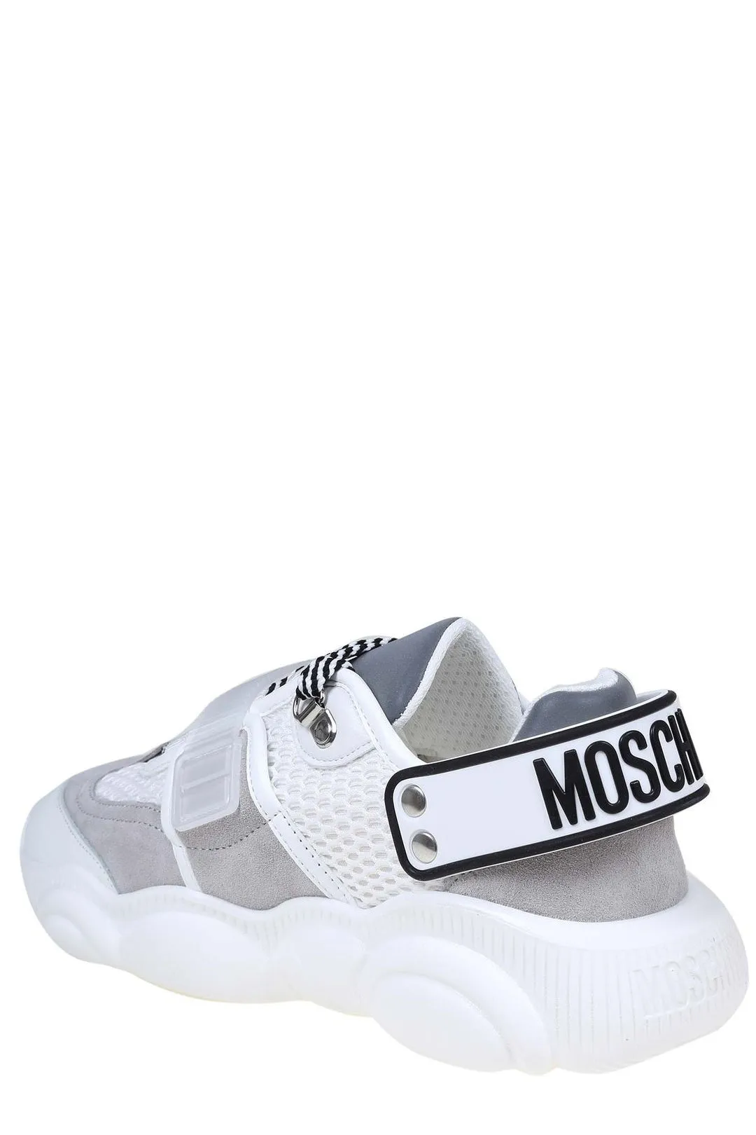 Moschino Teddy Meshed Low-Top Sneakers