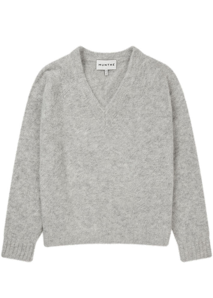 Munthe Larussa Sweater - Light Grey