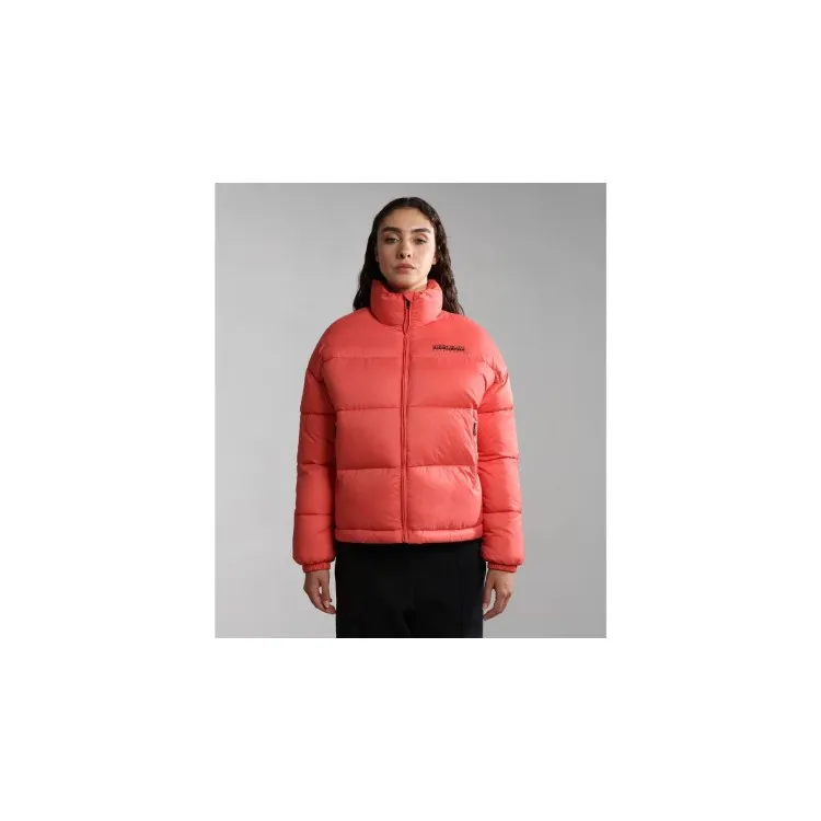 Napapijri A-Box W NP0A4GKN Giacca Corta Bomber Donna Rosa