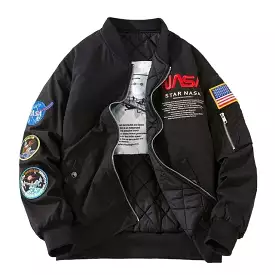 NASA Patchwork FW Bomber Jacket