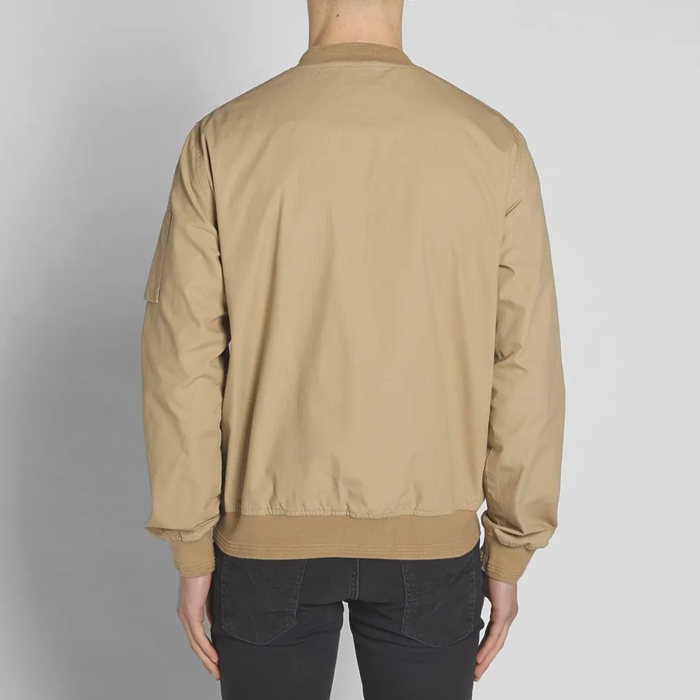 Nudie Alexander Bomber JacketBeige Ripstop