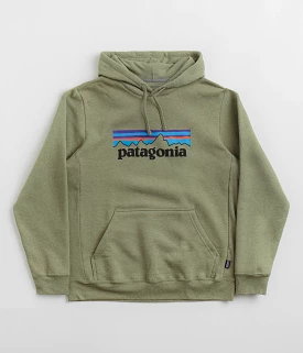 Patagonia P-6 Logo Uprisal Hoodie - Buckhorn Green