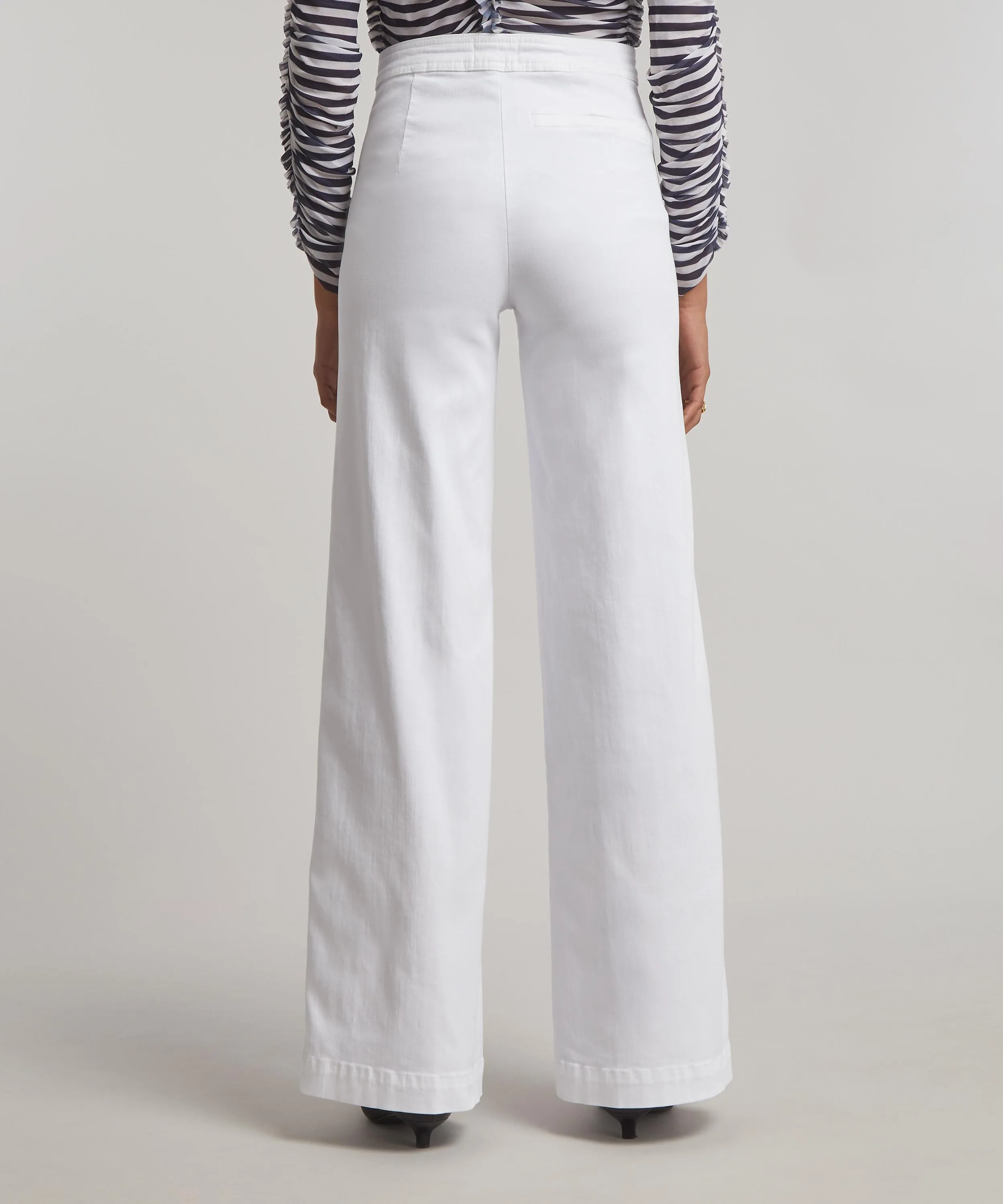 Sailor Wide-Leg High-Rise Jeans