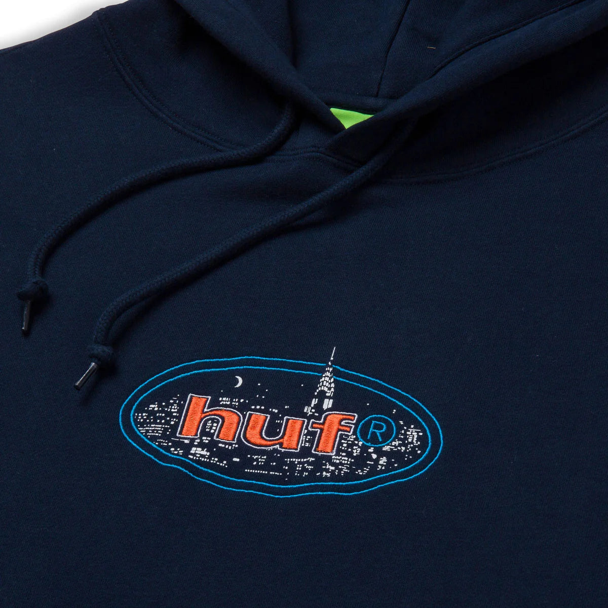 SWEAT HUF CITY LIGHTS NAVY