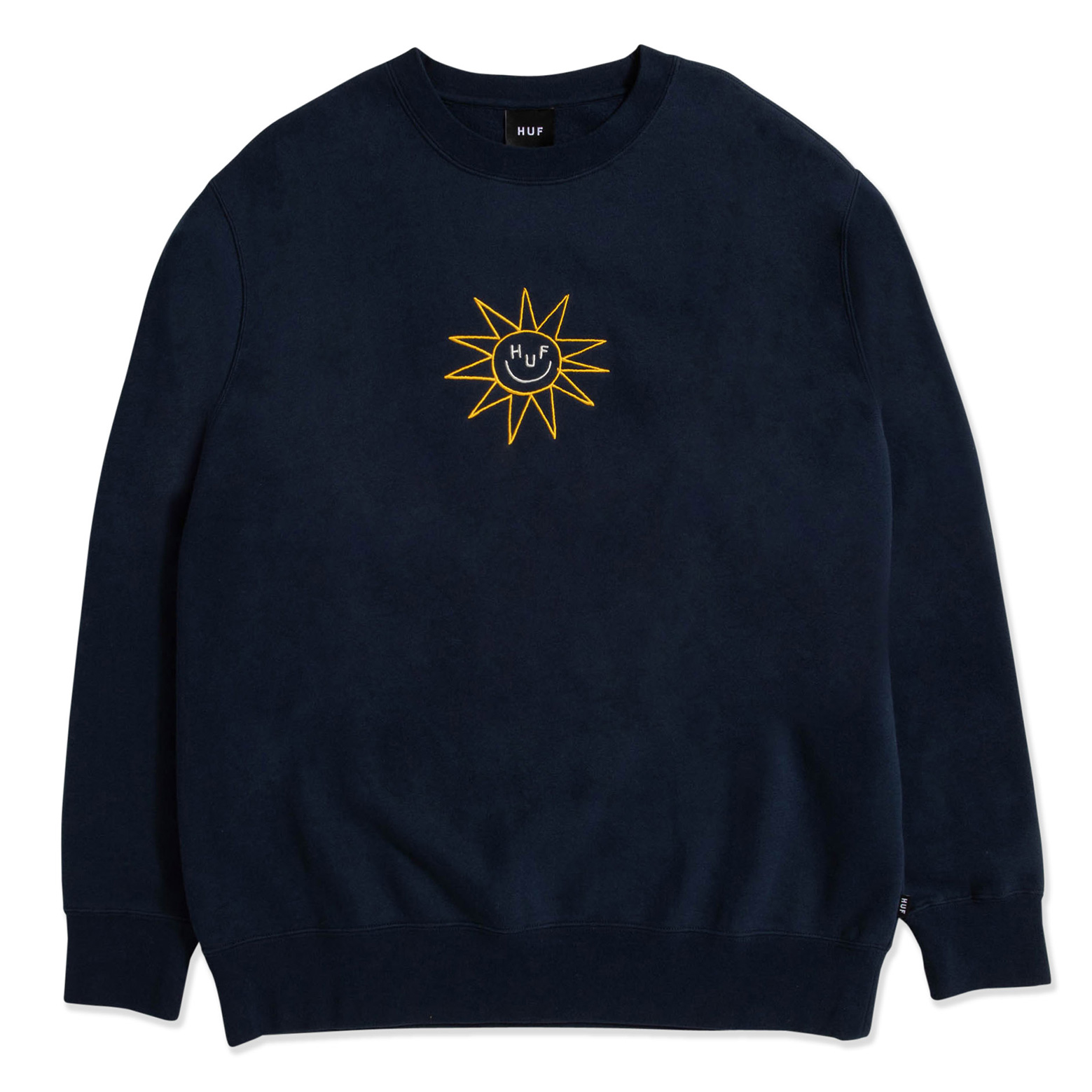 SWEAT HUF SUN GUY CREWNECK NAVY