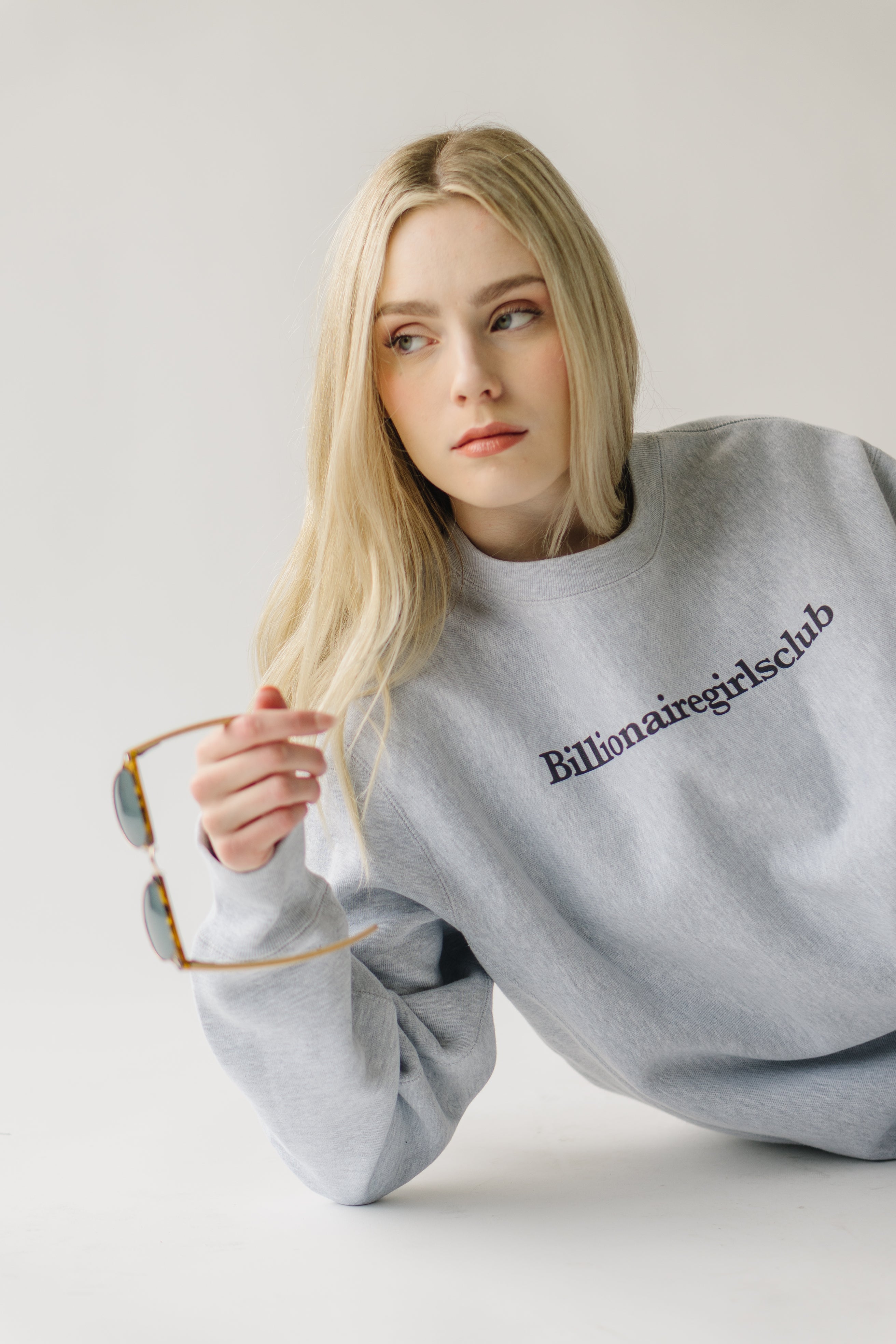 The Billionaires Club Graphic Pullover in Heather Grey