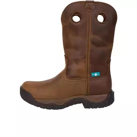 Twisted X 11 Inch All Around Work Boot Soft Toe Taupe Brown