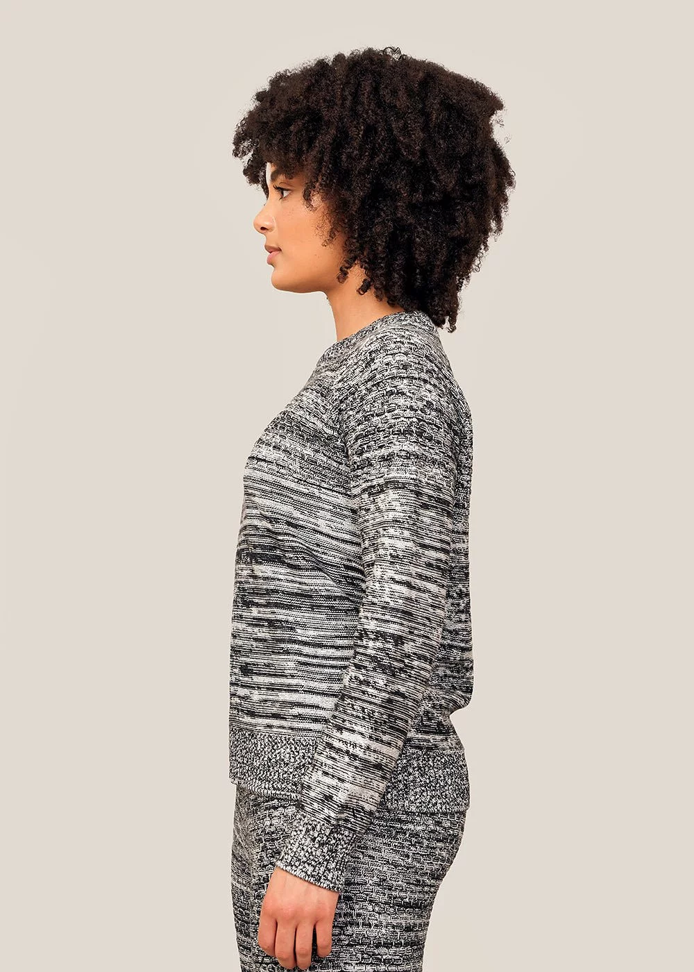 White Noise Space Suit Sweater