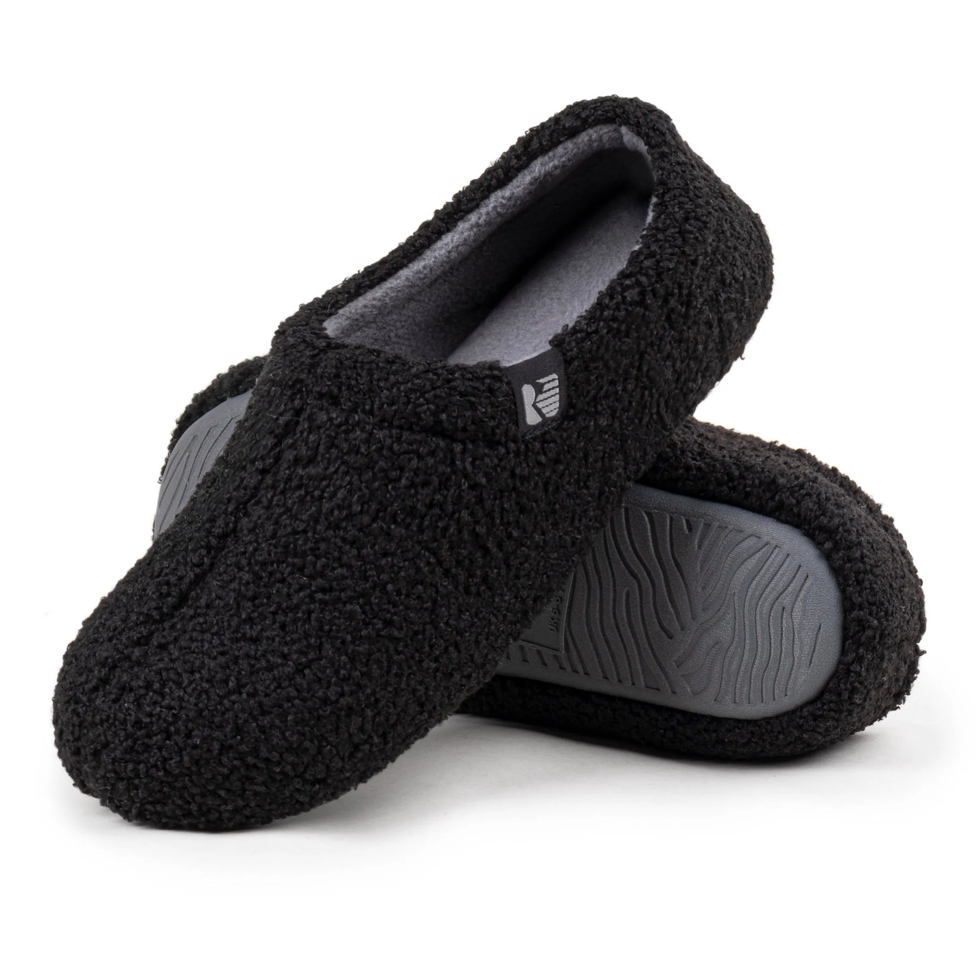 Women's Fuzzy Fleece Closed Back Indoor Slipper