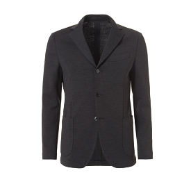 WOOL BLAZER GREY